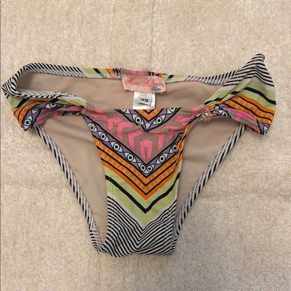 Mara Hoffman Multicolor Bikini Bottom - image 1